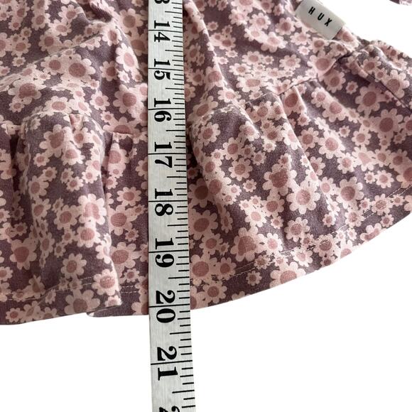 Huxbaby Girls Floral Organic Cotton Dress Size 3 - Picture 8 of 8